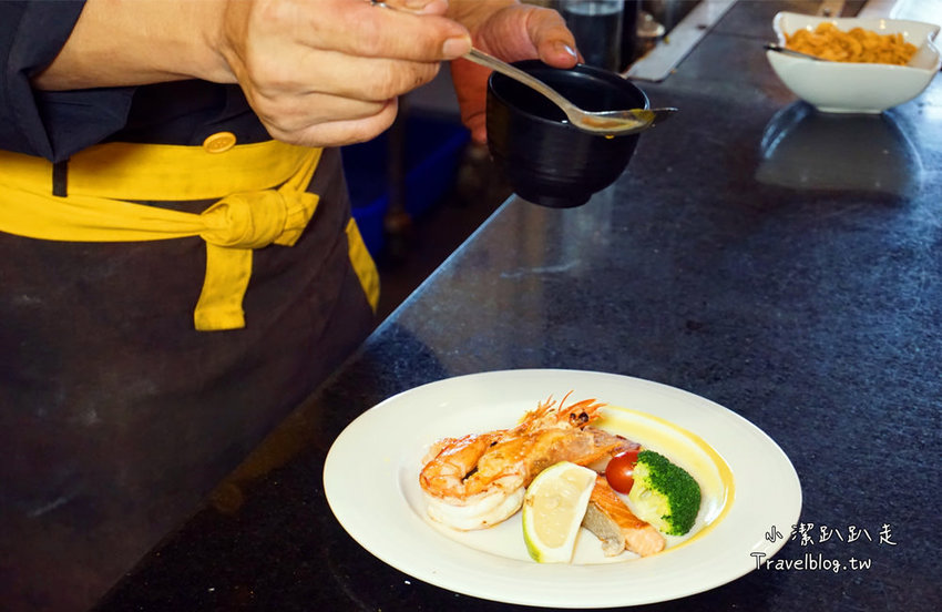 雲林斗六鐵板燒推薦》鐵町心作鐵板料理。傳統套餐真超值,澎湃海陸套餐一次滿足,火燄冰淇淋料理,可帶竉物 - 小潔趴趴走旅遊札記