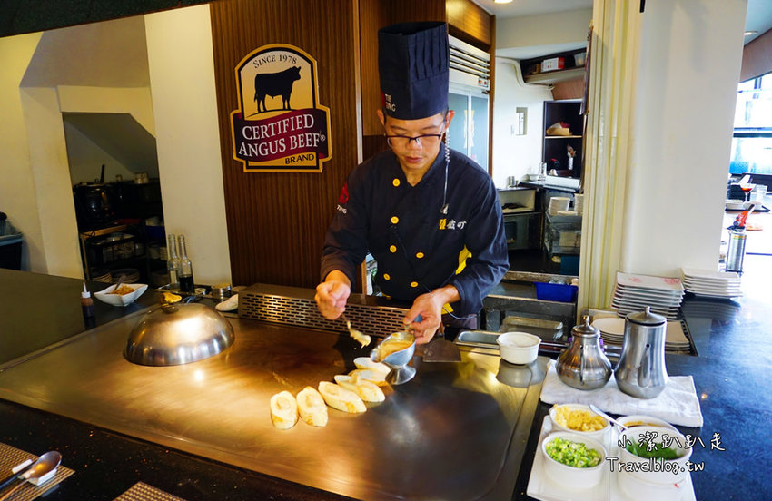 雲林斗六鐵板燒推薦》鐵町心作鐵板料理。傳統套餐真超值,澎湃海陸套餐一次滿足,火燄冰淇淋料理,可帶竉物 - 小潔趴趴走旅遊札記