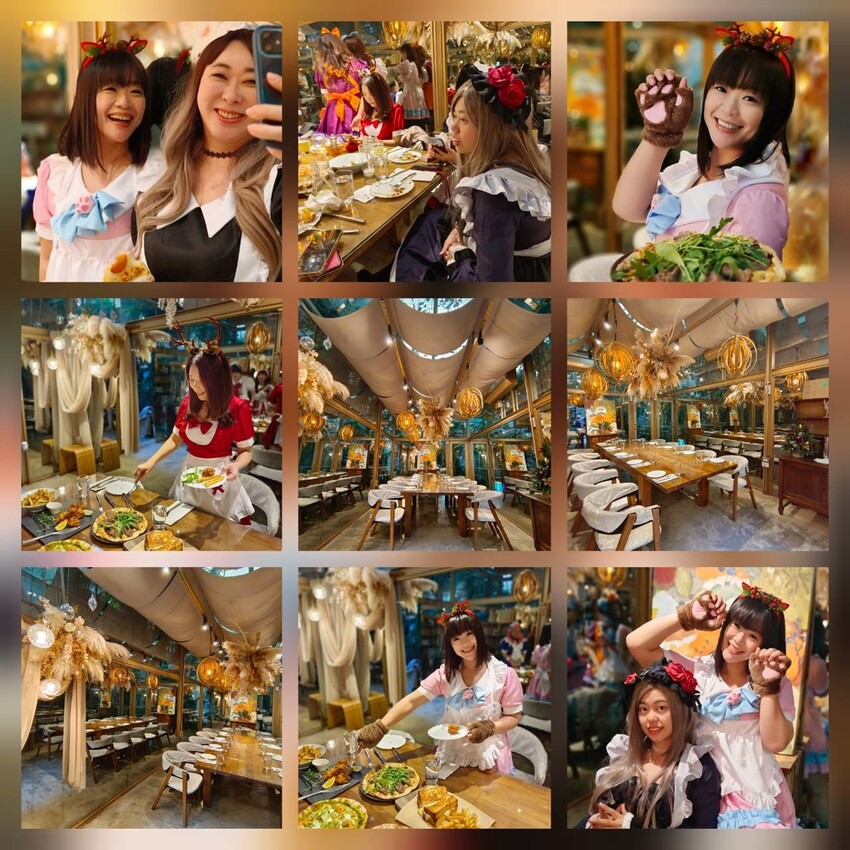 400109.jpg - 【台北】大稻埕牧山丘玻璃屋咖啡廳。10人可包場歡慶聖誕節。主題女僕羅莉趴美拍