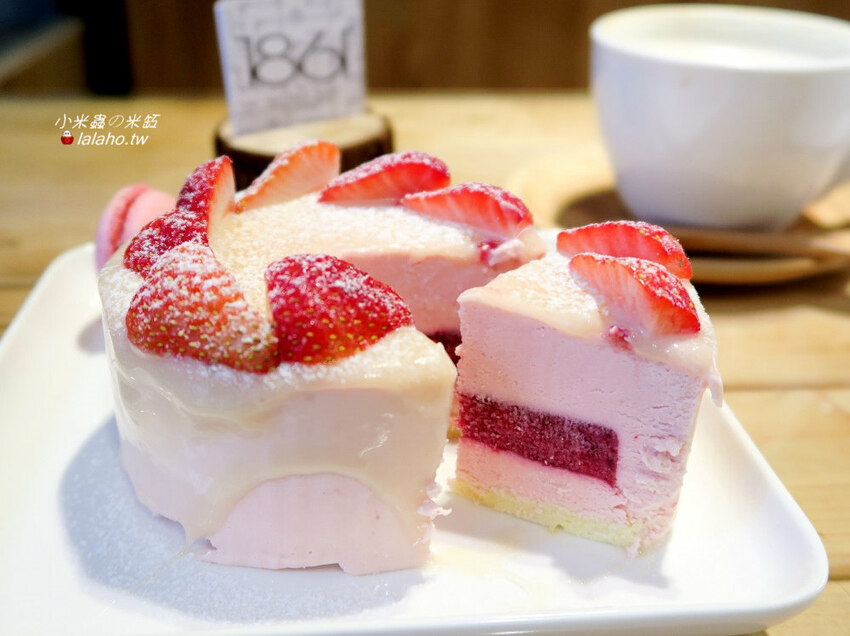 1861Caffe 白雪公主-草莓蛋糕
