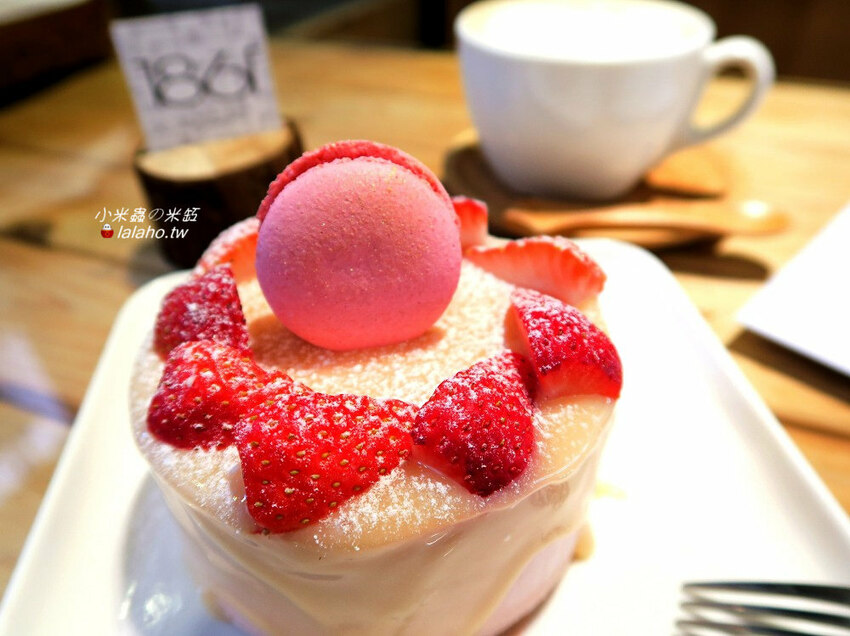 1861Caffe 白雪公主-草莓蛋糕
