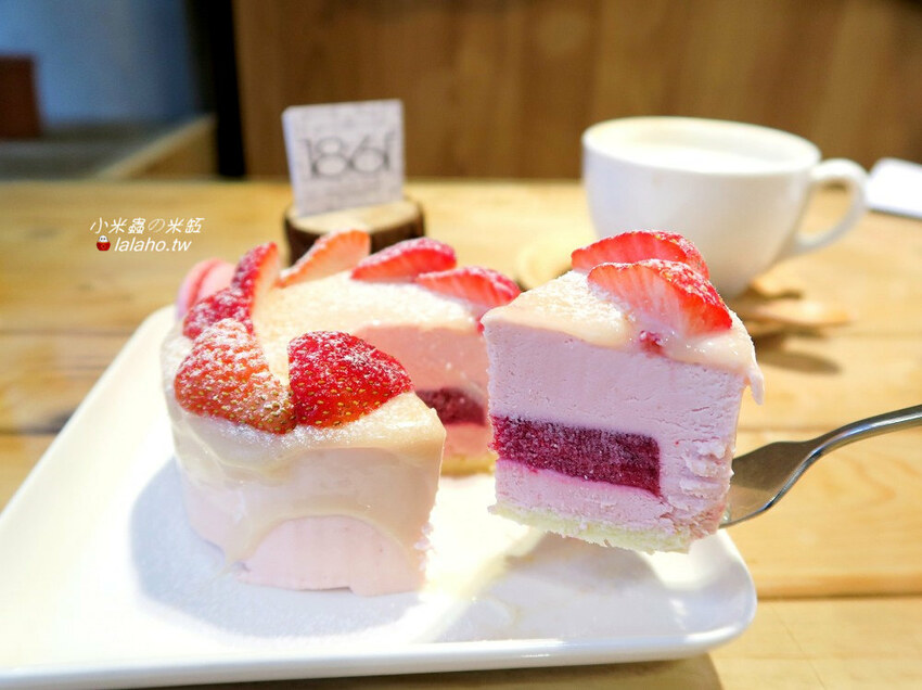 1861Caffe 白雪公主-草莓蛋糕