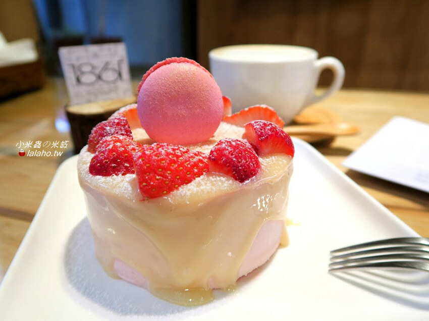 1861Caffe 白雪公主-草莓蛋糕