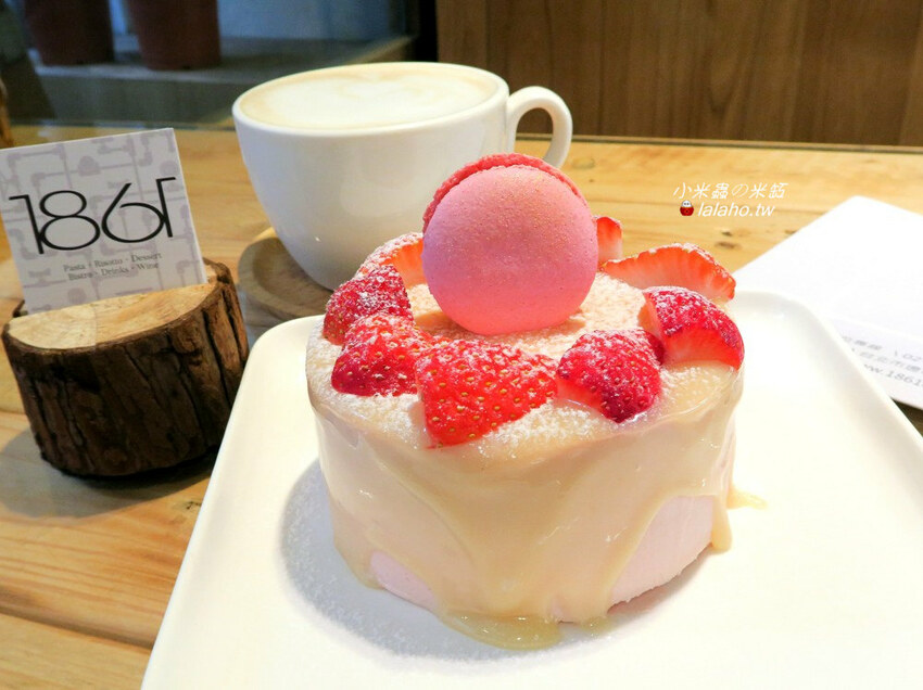 1861Caffe 白雪公主-草莓蛋糕