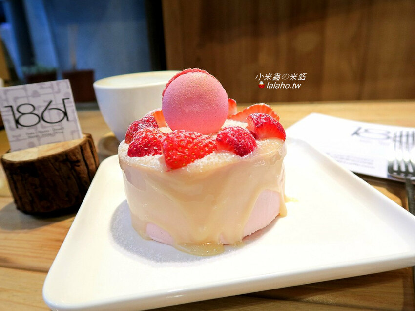 1861Caffe 白雪公主-草莓蛋糕