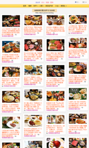 海綿飽飽的鳳梨城堡的美食牆