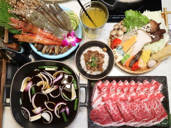 肉魂和牛鑄鐵料理:台中美食│肉魂鑄鐵料理〃北屯火鍋推薦~單人大胃王霸氣登場!肉量超驚人,還有豐富海鮮厚里呷免驚~