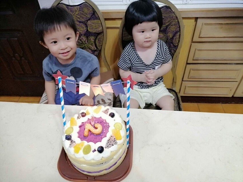 [寶寶蛋糕推薦]日福寶寶蛋糕-紫薯寶寶蛋糕#日福#桃園蛋糕店#寶寶蛋糕#週歲蛋糕#新手媽媽#親子#慶生#抓週#生