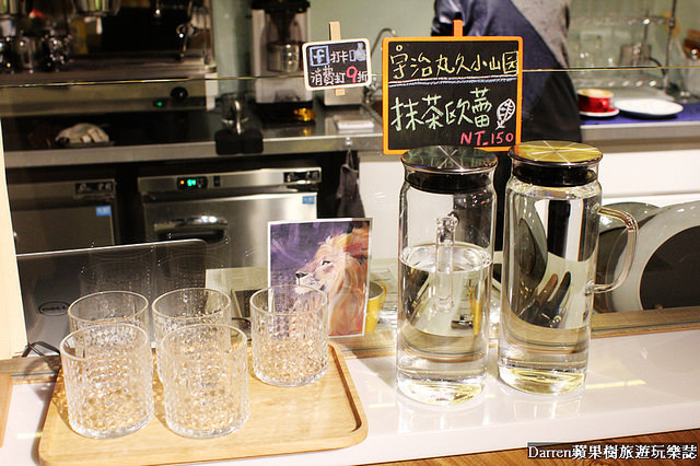 『桃園中壢下午茶』拾事咖啡★彩虹生乳酪甜點小巧可愛/抹茶控別錯過小山園抹茶歐蕾/文青風咖啡店無限制用餐時間不收服務費提供插座