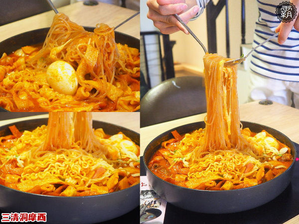 三清洞摩西年糕鍋：三清洞摩西年糕鍋，醬料原汁原味韓國進口，辣辣der～