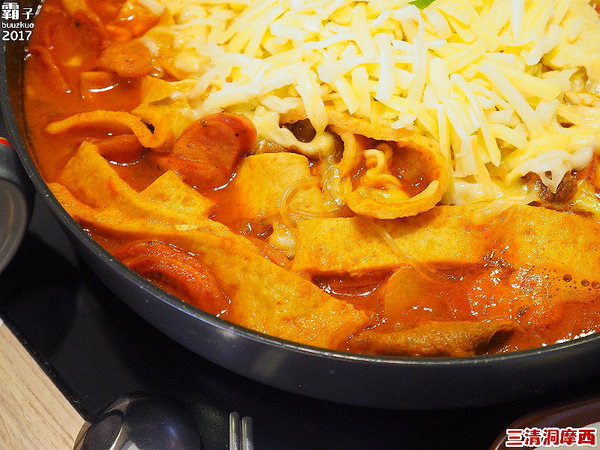 三清洞摩西年糕鍋：三清洞摩西年糕鍋，醬料原汁原味韓國進口，辣辣der～