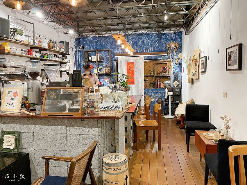民生咖啡 People&Life.Cafe，審計新村附近老宅復古高質感咖啡店，手作限量甜點一定要試試 - Cyndi love’s 享食天堂