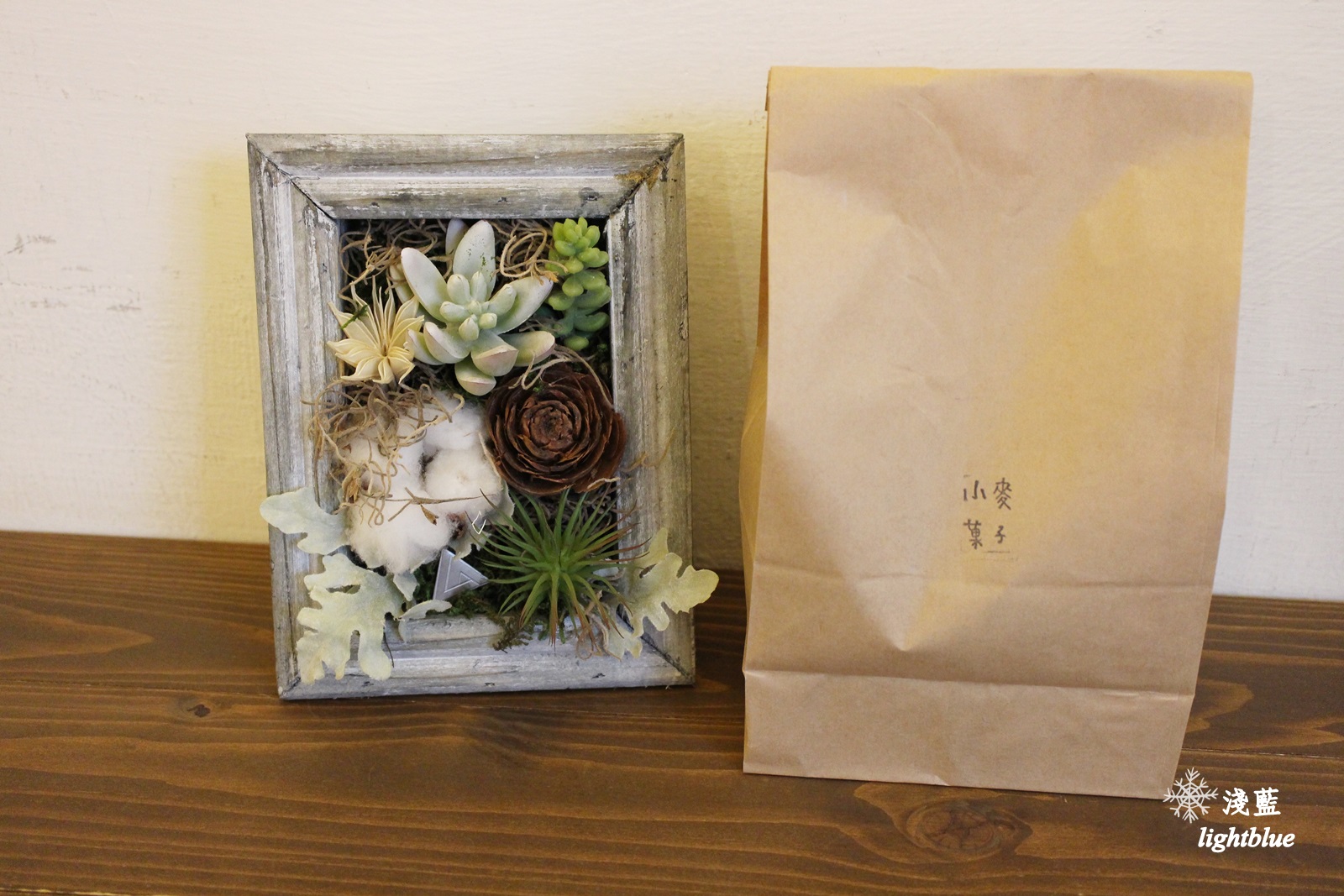 台中美食：淺藍 × 小麥菓子～蓬鬆滑順多口味的好吃無油戚風蛋糕，才吃完就想回訪