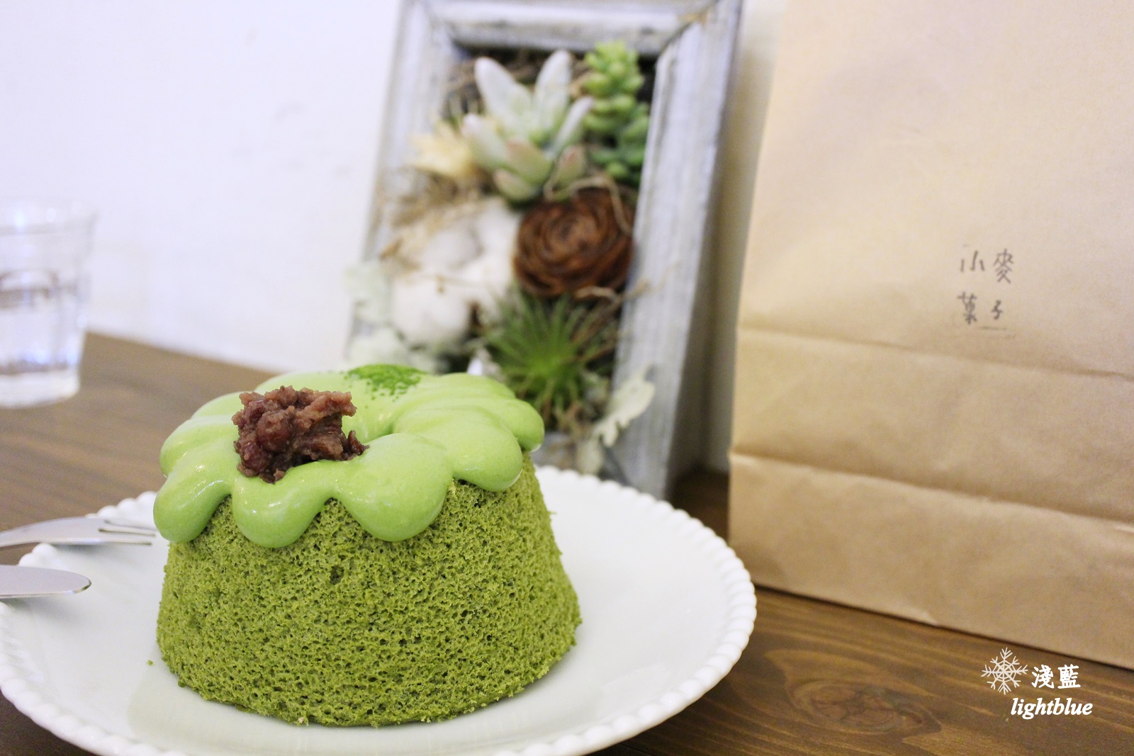 台中美食：淺藍 × 小麥菓子～蓬鬆滑順多口味的好吃無油戚風蛋糕，才吃完就想回訪