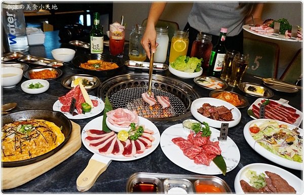 龍門 馬場洞韓牛專賣店：台中北屯』龍門馬場洞韓牛專賣店║超夯工業風貨櫃屋，社長盛和烤肉套餐，不用出國就可以吃到的美味