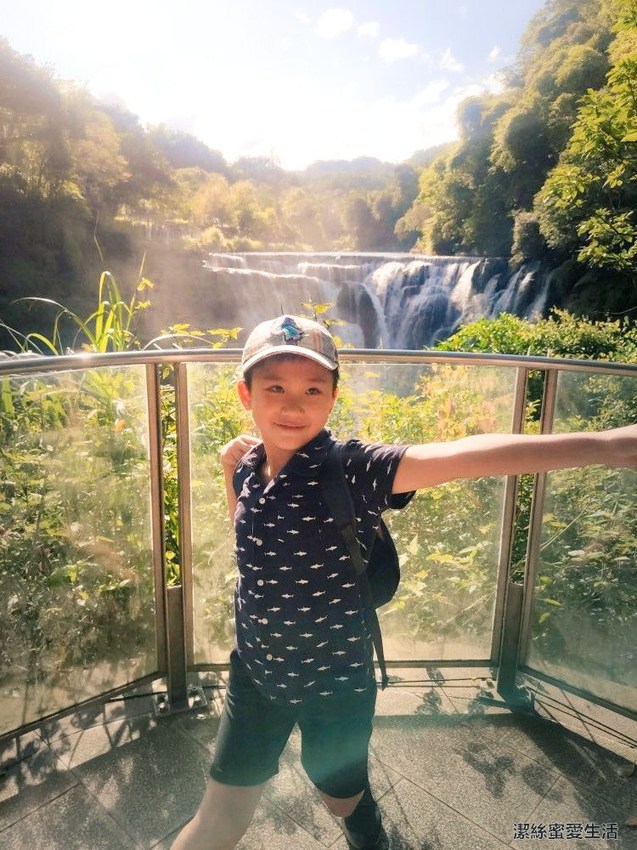 十分瀑布 瀑布合照