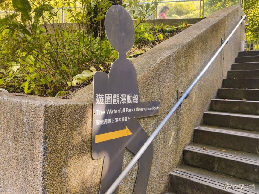 十分瀑布 觀瀑動線指示