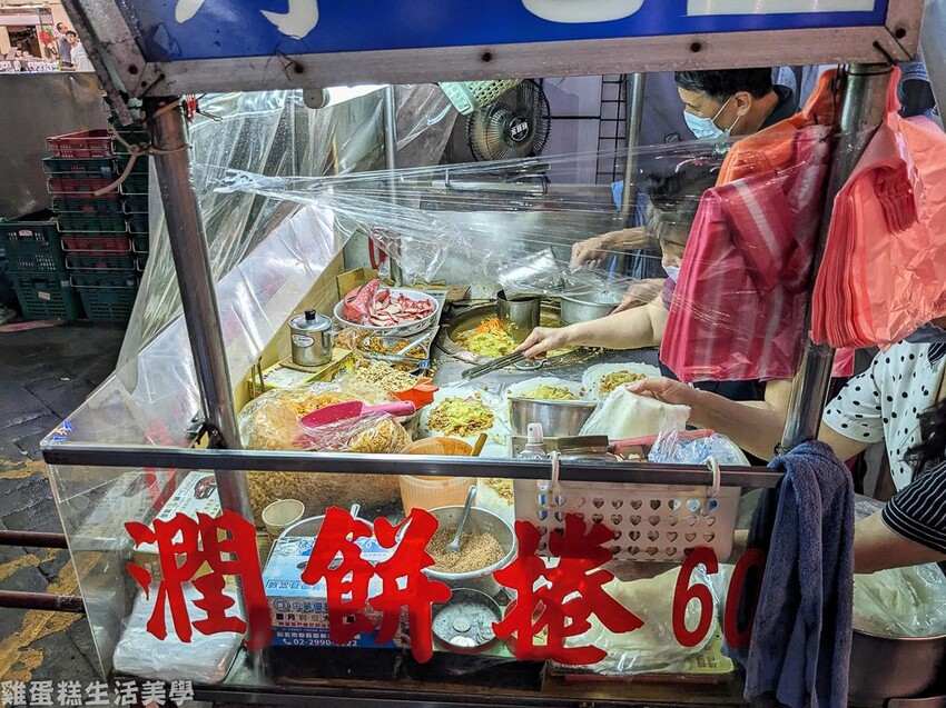 【新竹食記】新莊廟街夜市潤餅捲 -