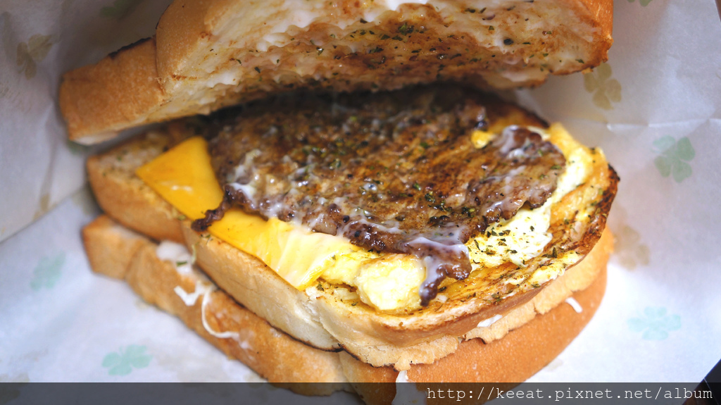 香煎肉排三明治