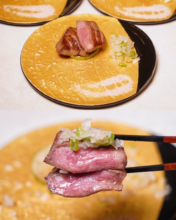 【樂軒和牛專門店】燒肉控必朝聖的精品燒肉店就是這間!菜單以日幣計價超酷的,套餐能一次品嚐到13道精緻料理,一對一管家式服務,給你尊榮級的用餐體驗! - 阿華田的美食日記