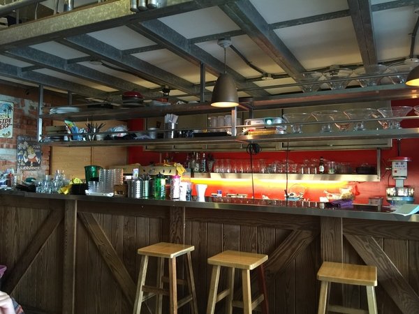 Aqua Kiss 水吻2(Surfer店)：內湖美食（內科美食）－水吻２特色義大利餐廳冰品讓你吃過就忘不了喔！超推薦義式墨魚燉飯及義式燻雞pizza gaga～