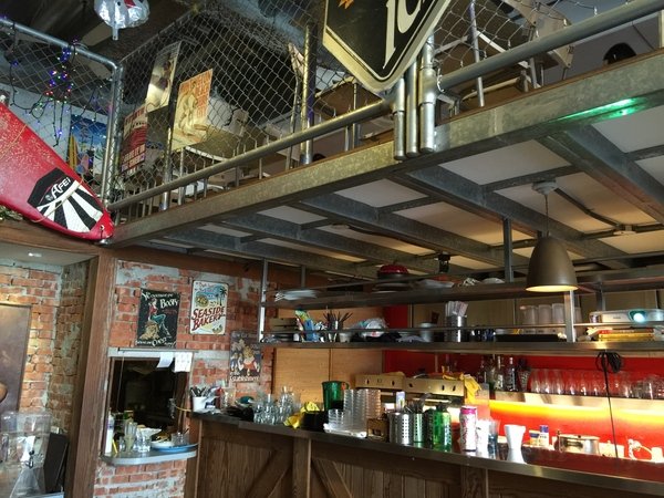 Aqua Kiss 水吻2(Surfer店)：內湖美食（內科美食）－水吻２特色義大利餐廳冰品讓你吃過就忘不了喔！超推薦義式墨魚燉飯及義式燻雞pizza gaga～