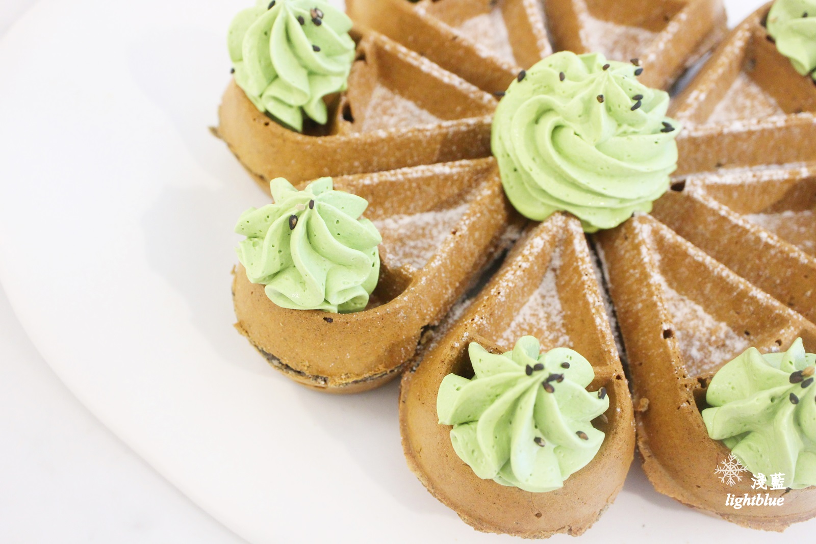 [ 民生社區咖啡店 ] 4MANO caffe ～民生店限定黑芝麻抹茶麻糬鬆餅