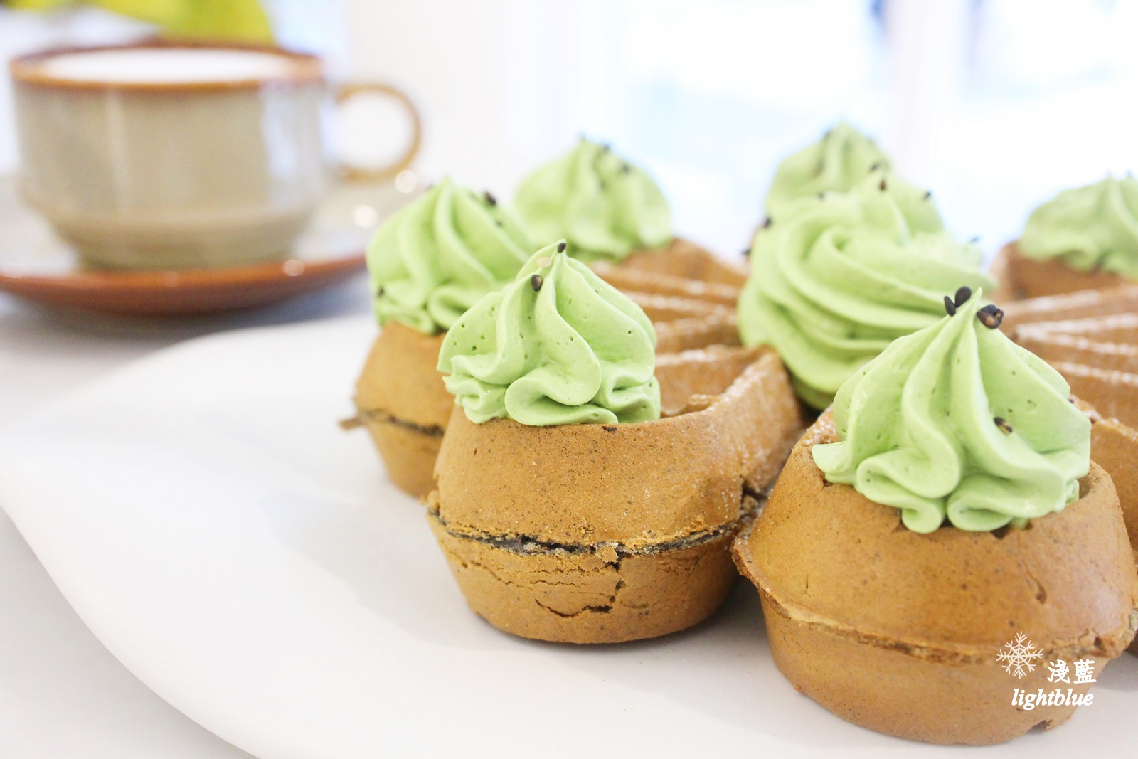 [ 民生社區咖啡店 ] 4MANO caffe ～民生店限定黑芝麻抹茶麻糬鬆餅