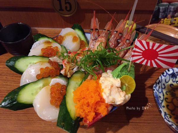 信兵衛 甜蝦干貝丼丼