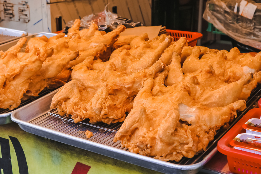 韓國釜山美食 百年鐵鍋炸雞백년가마솥통닭
