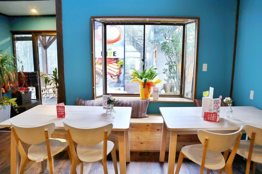 カフェ ハイブ （cafe HIVE)金麟湖旁熊本咖啡廳