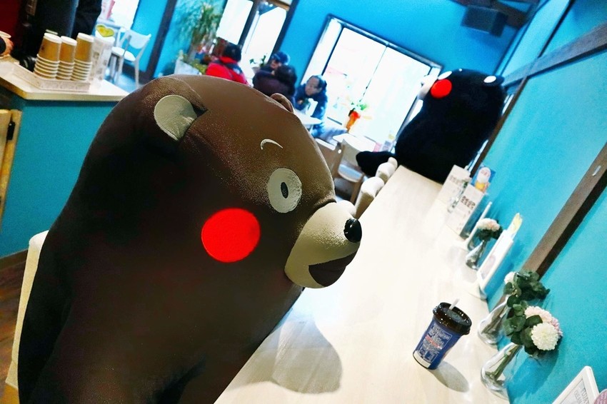 カフェ ハイブ （cafe HIVE)金麟湖旁熊本咖啡廳