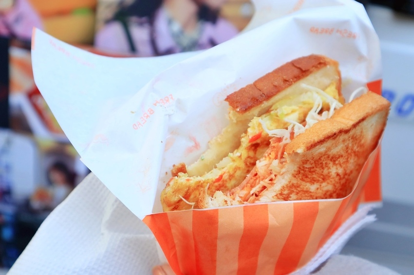 明洞烤麵包漢堡