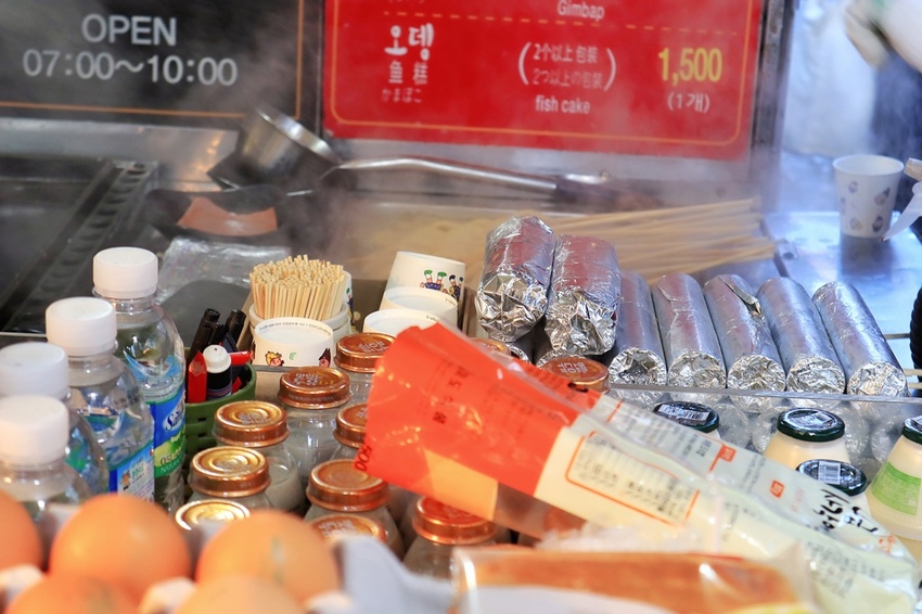 明洞烤麵包漢堡