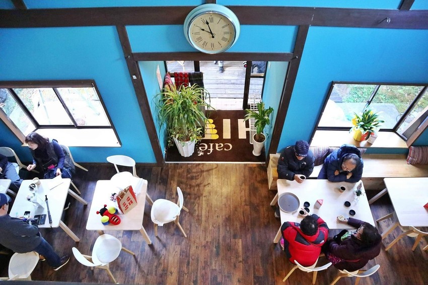 カフェ ハイブ （cafe HIVE)金麟湖旁熊本咖啡廳