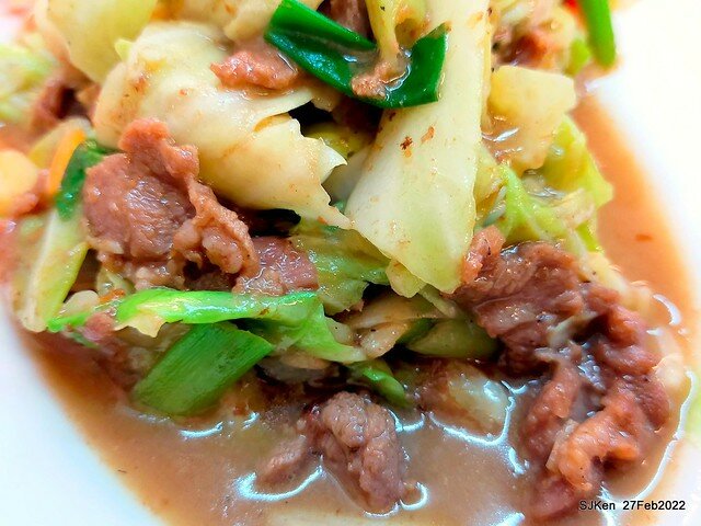 「台牛牛肉湯」(Beef soup & fried dishes store), Taipie, Taiwan, Feb 27,2022.