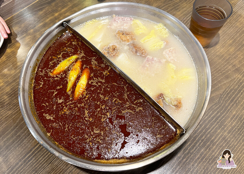 【板橋美食】有乾人麻辣鴛鴦火鍋附菜單-芋頭綿密排骨酥軟嫩,麻