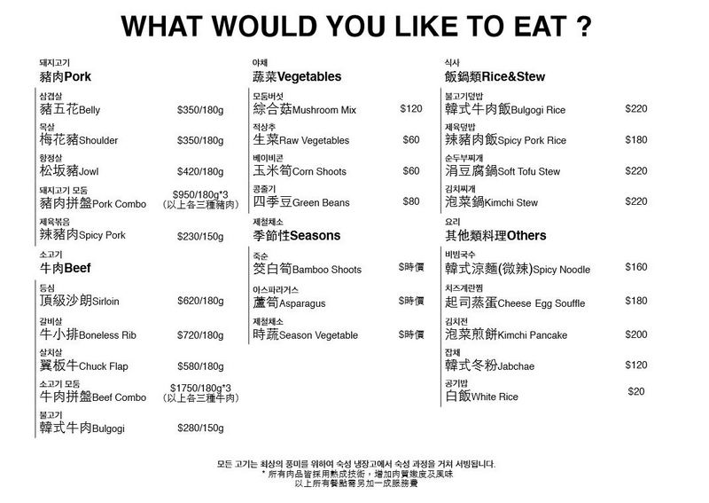 市政府站,韓式燒肉,韓式燒烤,韓式料理,韓式熟成專賣店