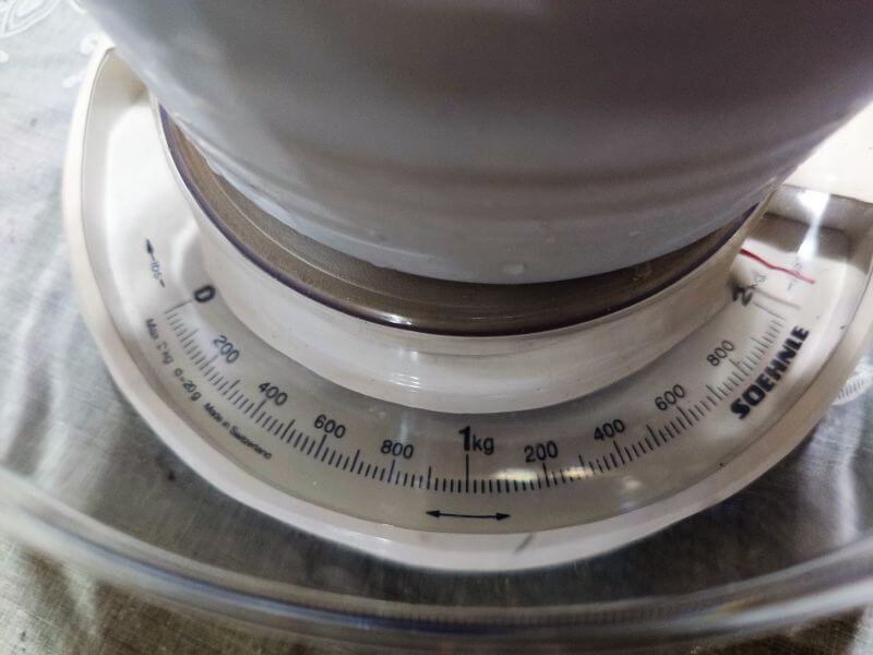 大溪賴祖傳豆花 重量