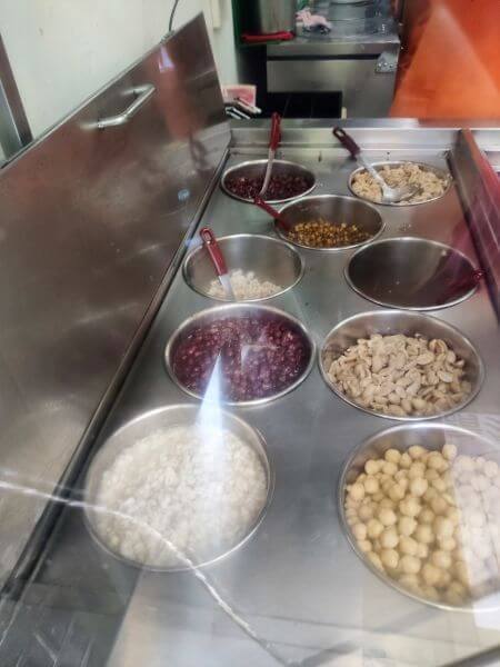 大溪賴祖傳豆花 配料