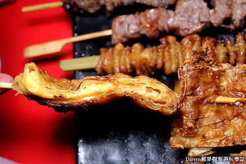 『桃園中壢深夜食堂』串燒小棧★創意串物大集合各式捲類燒烤好吃CP值又高/中壢宵夜燒烤串物攤