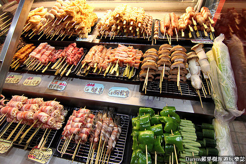 『桃園中壢深夜食堂』串燒小棧★創意串物大集合各式捲類燒烤好吃CP值又高/中壢宵夜燒烤串物攤