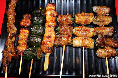 『桃園中壢深夜食堂』串燒小棧★創意串物大集合各式捲類燒烤好吃CP值又高/中壢宵夜燒烤串物攤