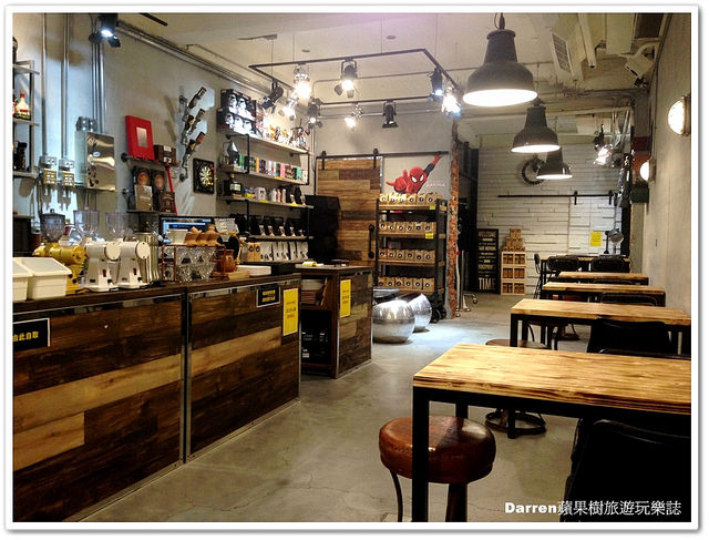 『桃園下午茶』TOHA Coffee 二哈單品咖啡館★美國隊長漫威英雄個性咖啡店/鄰近桃園火車站工業風咖啡館