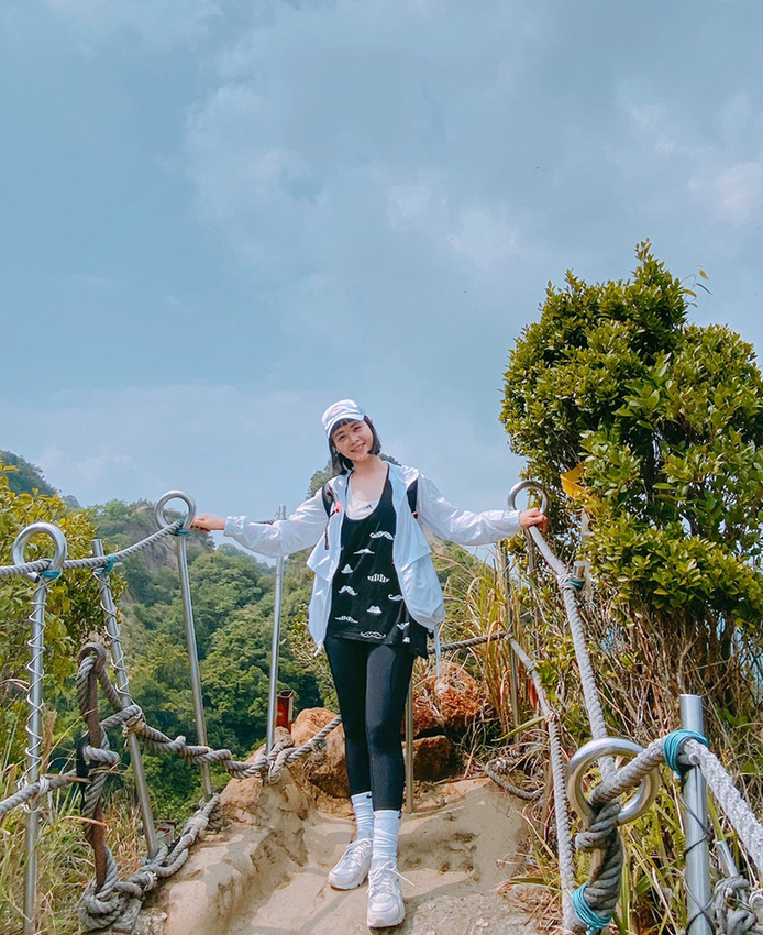 搭火車遊孝子山一次攻頂挑戰刺激三顆山~走捷徑效率攻頂普陀山!