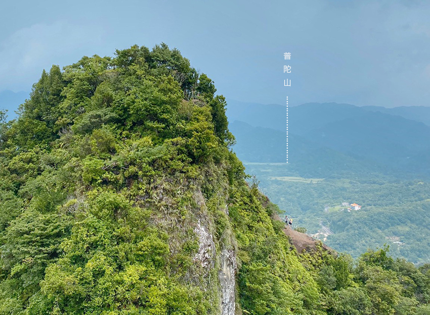 搭火車遊孝子山一次攻頂挑戰刺激三顆山~走捷徑效率攻頂普陀山!