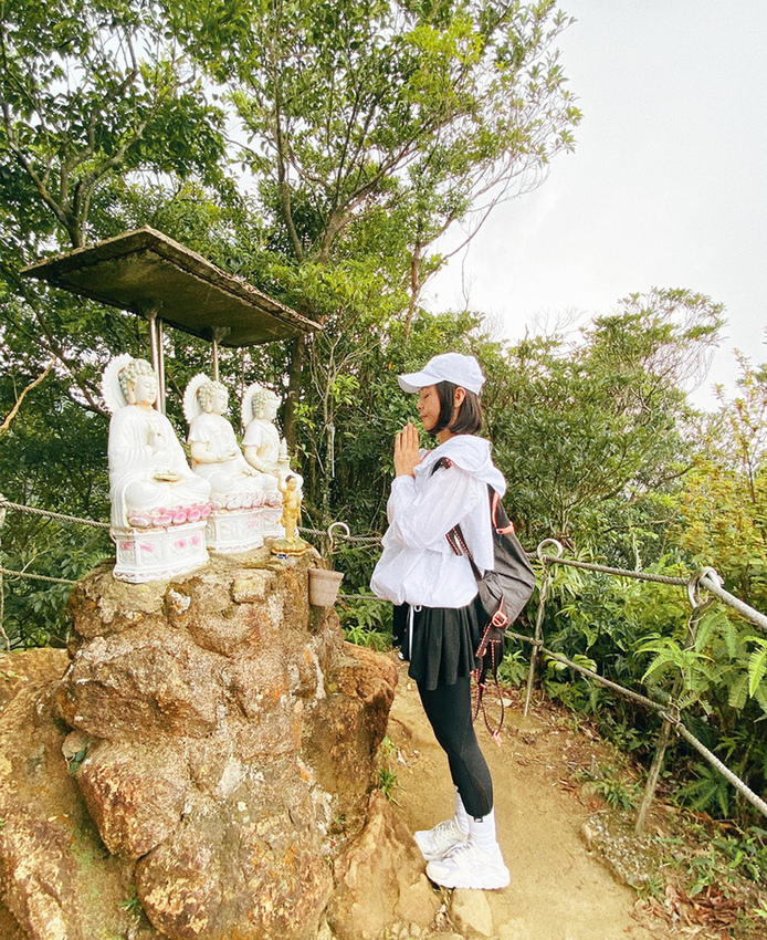 搭火車遊孝子山一次攻頂挑戰刺激三顆山~走捷徑效率攻頂普陀山!