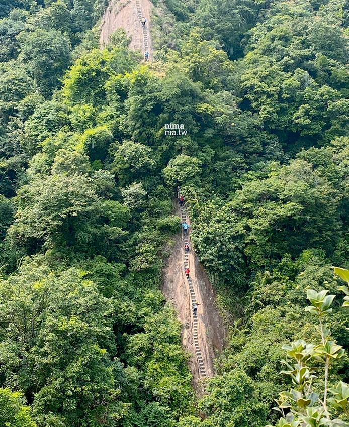 搭火車遊孝子山一次攻頂挑戰刺激三顆山~走捷徑效率攻頂普陀山!