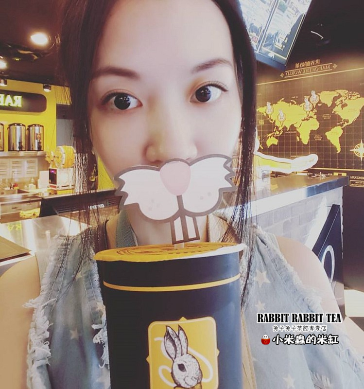 【捷運南京三民站】Rabbit Rabbit TEA 兔子兔子茶飲專賣店~喝了就會變兔子!!