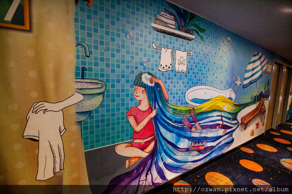 [住宿]住進童話世界裡的幻彩花園～高雄秝芯旅店（駁二愛河館）。